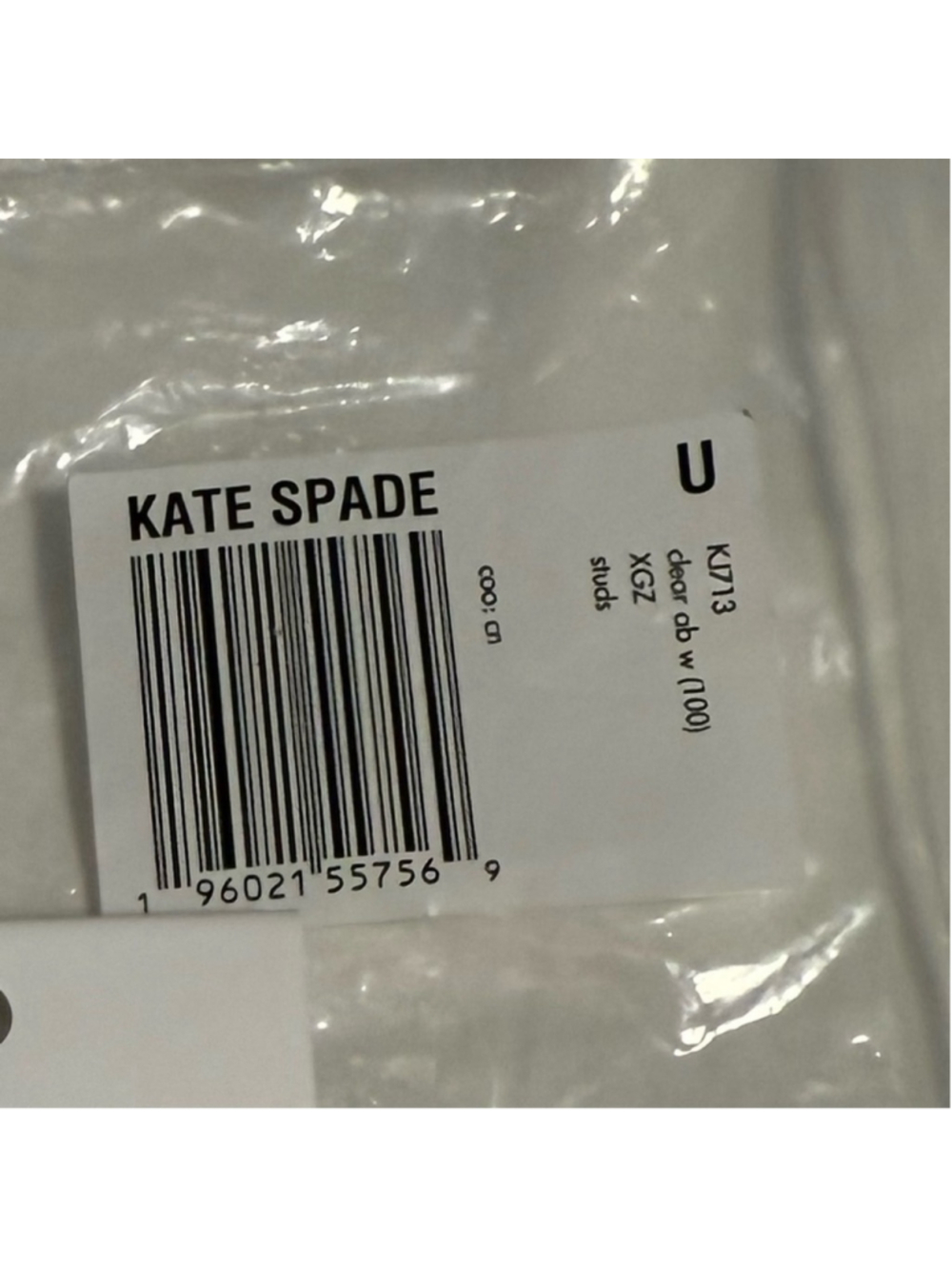 Kate Spade New York Cubic Zirconia Silver Stud “Rise and Shine” Earrings NWT - Picture 2 of 8